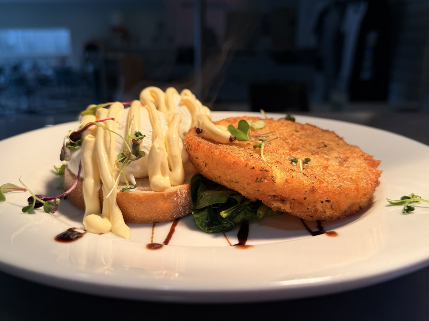 Fresh dish at VEight Cafe