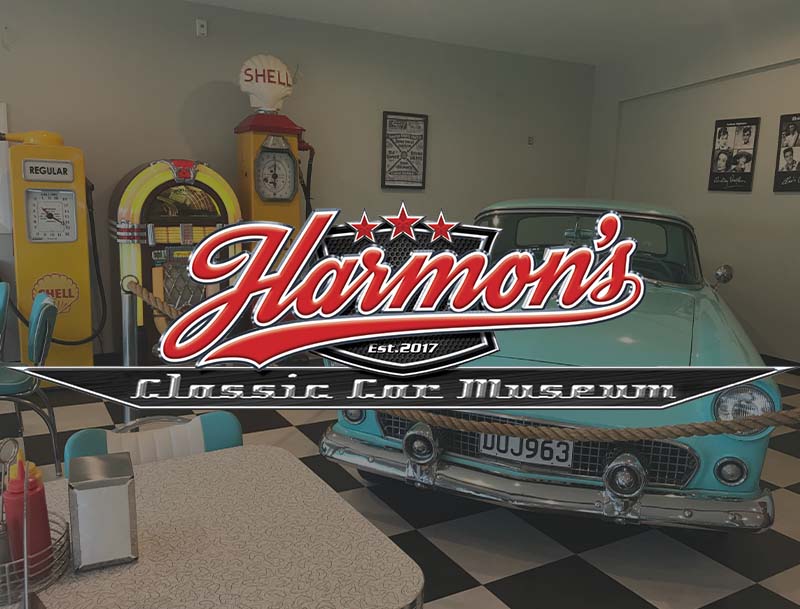 Harmons Motor Museum display